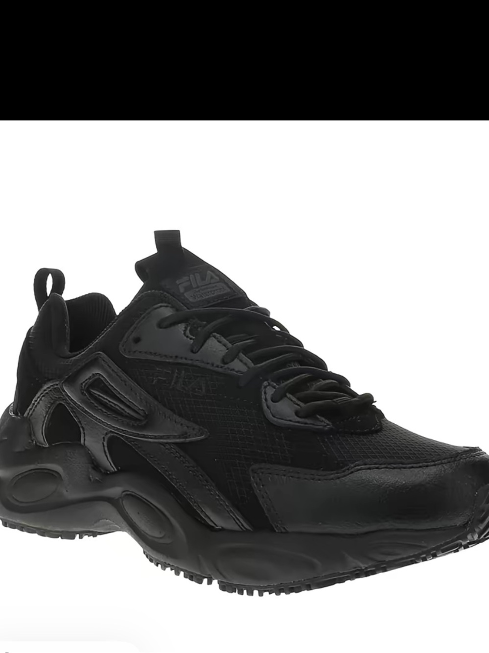 FILA Lateshift Slip Resistant Waterproof Wide Work Shoes